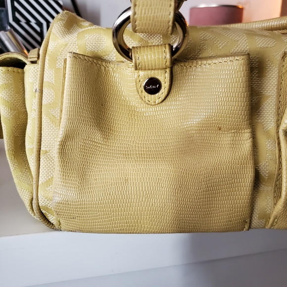 DKNY VINTAGE LOGO CANVAS HANDBAG - Picture 5 of 11